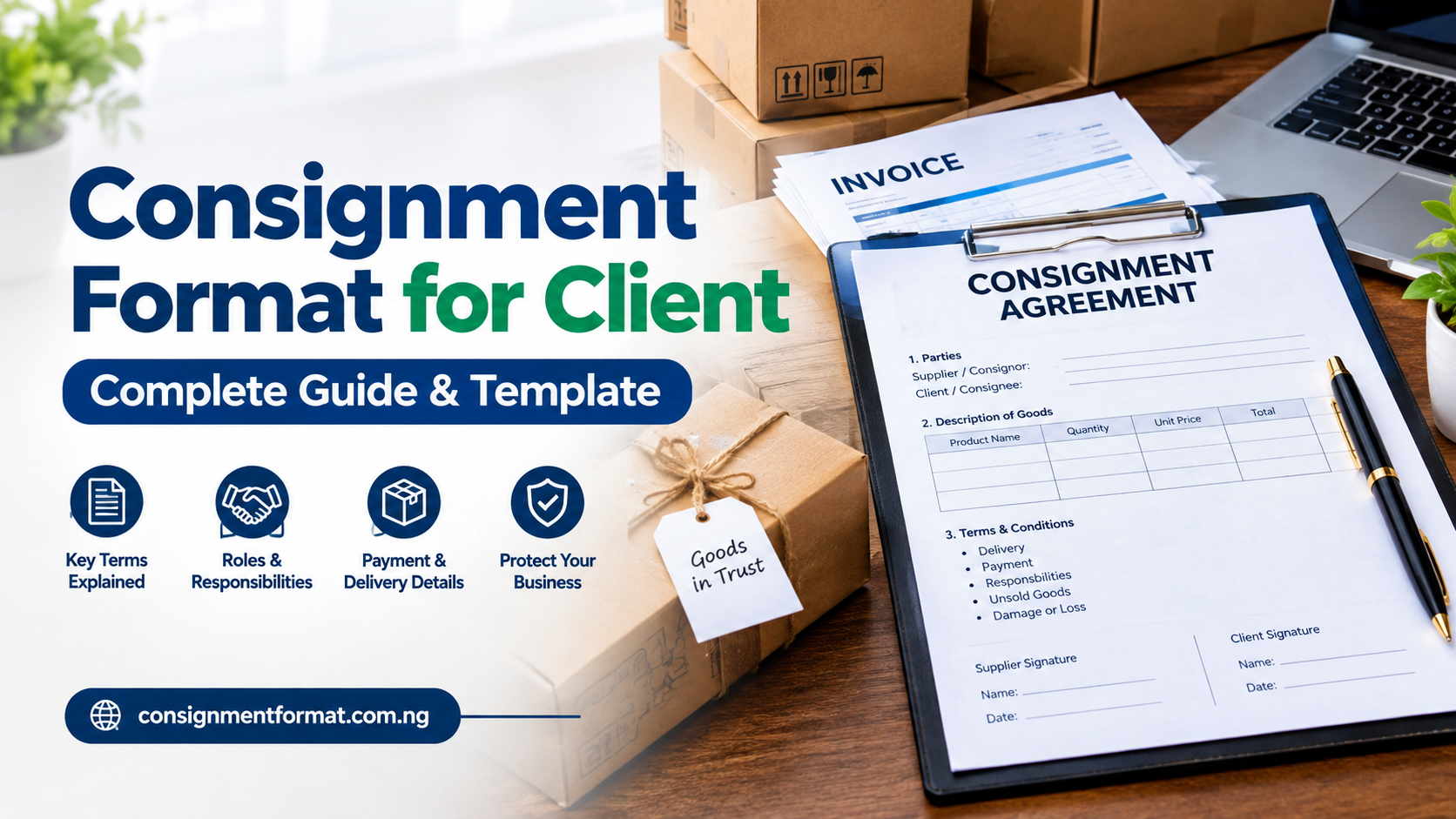 Consignment Format for Client